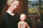 Gerard David Virgin and Child with the Milk Soup oil painting artist